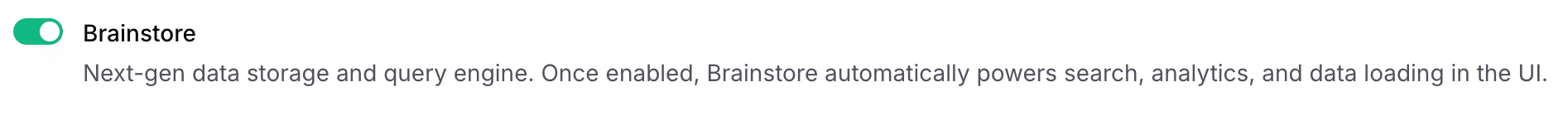 Brainstore switch